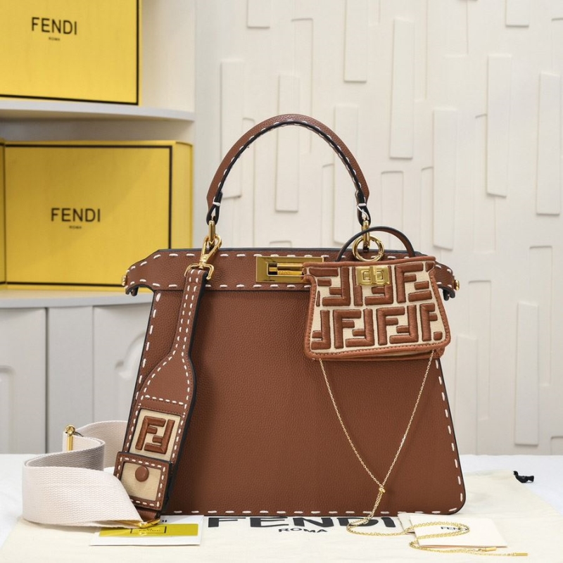 F**di top handle bags